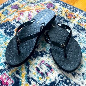 Coach Black Sandals